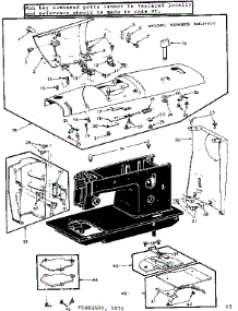 Unit Parts parts for Kenmore Mechanical Sewing Machine 158.17033 (15817033, 158 17033) from AppliancePartsPros.com