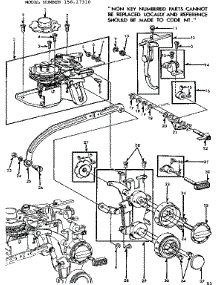 Zigzag Guide Assembly parts for Kenmore Mechanical Sewing Machine 158.17310 (15817310, 158 17310) from AppliancePartsPros.com