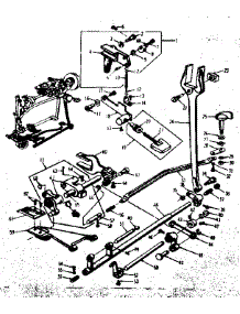 Feed Regulator Assembly parts for Kenmore Mechanical Sewing Machine 158.17500 (15817500, 158 17500) from AppliancePartsPros.com