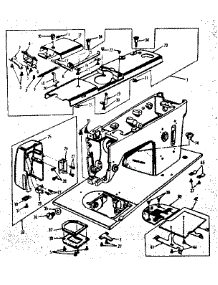 Unit Parts parts for Kenmore Mechanical Sewing Machine 158.17501 (15817501, 158 17501) from AppliancePartsPros.com