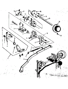 Geared Cam Assembly parts for Kenmore Mechanical Sewing Machine 158.17501 (15817501, 158 17501) from AppliancePartsPros.com