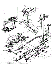 Feed Regulator Assembly parts for Kenmore Mechanical Sewing Machine 158.17501 (15817501, 158 17501) from AppliancePartsPros.com