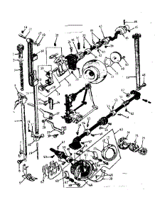Presser Bar And Shuttle Assembly parts for Kenmore Mechanical Sewing Machine 158.17530 (15817530, 158 17530) from AppliancePartsPros.com