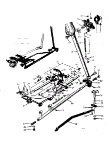 Feed Regulator Assembly parts for Kenmore Mechanical Sewing Machine 158.17530 (15817530, 158 17530) from AppliancePartsPros.com