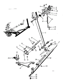 Feed Regulator Assembly parts for Kenmore Mechanical Sewing Machine 158.17540 (15817540, 158 17540) from AppliancePartsPros.com