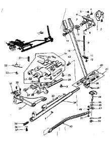 Feed Regulator Assembly parts for Kenmore Mechanical Sewing Machine 158.17570 (15817570, 158 17570) from AppliancePartsPros.com