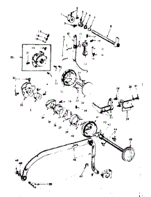 Zigzag Guide Assembly parts for Kenmore Mechanical Sewing Machine 158.17571 (15817571, 158 17571) from AppliancePartsPros.com