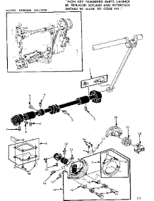 Shuttle Assembly parts for Kenmore Mechanical Sewing Machine 158.17600 (15817600, 158 17600) from AppliancePartsPros.com