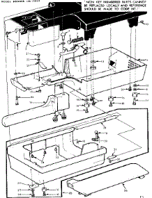 Work Table Assembly parts for Kenmore Mechanical Sewing Machine 158.17600 (15817600, 158 17600) from AppliancePartsPros.com