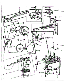 Zigzag Guide Assembly parts for Kenmore Mechanical Sewing Machine 158.1765180 (1581765180, 158 1765180) from AppliancePartsPros.com