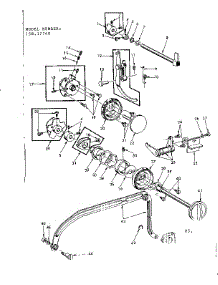 Dial Control parts for Kenmore Mechanical Sewing Machine 158.17740 (15817740, 158 17740) from AppliancePartsPros.com