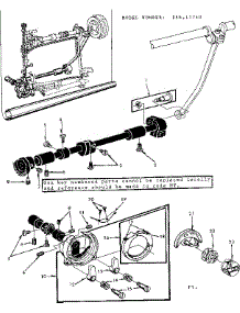 Shuttle Assembly parts for Kenmore Mechanical Sewing Machine 158.17740 (15817740, 158 17740) from AppliancePartsPros.com