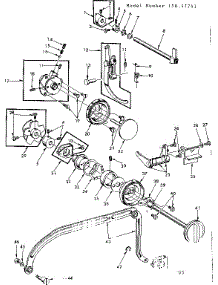 Dial Controls parts for Kenmore Mechanical Sewing Machine 158.17741 (15817741, 158 17741) from AppliancePartsPros.com