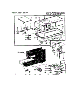 Thread Tension Assembly parts for Kenmore Mechanical Sewing Machine 158.17800 (15817800, 158 17800) from AppliancePartsPros.com
