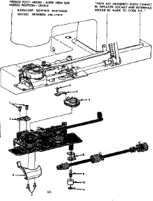Bobbin Case And Feed Dog parts for Kenmore Sewing Machine 158.17810 (15817810, 158 17810) from AppliancePartsPros.com