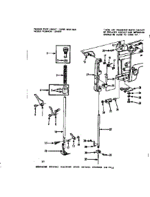 Presser Bar Assembly parts for Kenmore Sewing Machine 158.17811 (15817811, 158 17811) from AppliancePartsPros.com