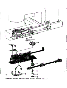 Bobbin Case And Feed Dog parts for Kenmore Sewing Machine 158.17811 (15817811, 158 17811) from AppliancePartsPros.com