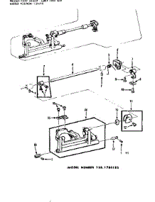 Feed Regulator Assembly parts for Kenmore Mechanical Sewing Machine 158.1784183 (1581784183, 158 1784183) from AppliancePartsPros.com