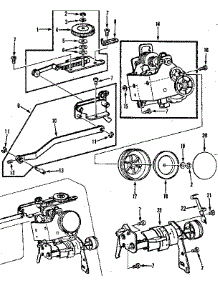 Zigzag Guide Assembly parts for Kenmore Mechanical Sewing Machine 158.1784184 (1581784184, 158 1784184) from AppliancePartsPros.com
