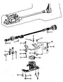 Bobbin Case parts for Kenmore Mechanical Sewing Machine 158.1784184 (1581784184, 158 1784184) from AppliancePartsPros.com