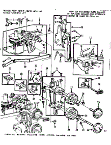 Bell Crank Assembly  And Dial Control parts for Kenmore Mechanical Sewing Machine 158.17851 (15817851, 158 17851) from AppliancePartsPros.com