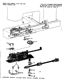 Bobbin Case parts for Kenmore Mechanical Sewing Machine 158.17851 (15817851, 158 17851) from AppliancePartsPros.com