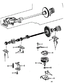 Bobbin Case parts for Kenmore Mechanical Sewing Machine 158.1787180 (1581787180, 158 1787180) from AppliancePartsPros.com