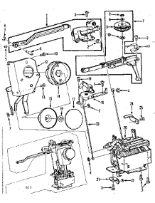 Zigzag Guide Assembly parts for Kenmore Mechanical Sewing Machine 158.1789180 (1581789180, 158 1789180) from AppliancePartsPros.com