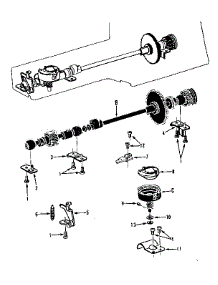 Bobbin Case parts for Kenmore Mechanical Sewing Machine 158.1789280 (1581789280, 158 1789280) from AppliancePartsPros.com