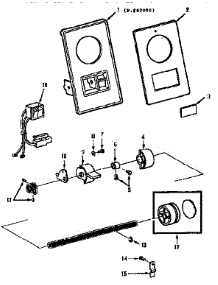 Control Panel parts for Kenmore Mechanical Sewing Machine 158.1789280 (1581789280, 158 1789280) from AppliancePartsPros.com