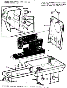 Base Assembly parts for Kenmore Electronic Sewing Machine 158.17911 (15817911, 158 17911) from AppliancePartsPros.com