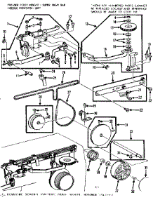 Zigzag Guide Assembly parts for Kenmore Electronic Sewing Machine 158.17911 (15817911, 158 17911) from AppliancePartsPros.com