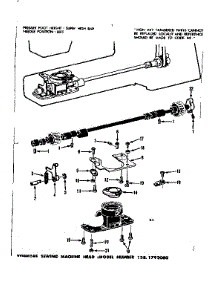 Bobbin Case Complete parts for Kenmore Mechanical Sewing Machine 158.1792080 (1581792080, 158 1792080) from AppliancePartsPros.com