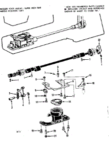 Bobbin Case Complete parts for Kenmore Sewing Machine 158.1792184 (1581792184, 158 1792184) from AppliancePartsPros.com