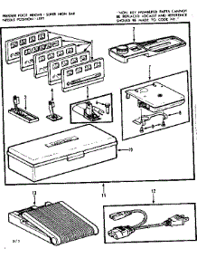 Foot Control And Templates parts for Kenmore Sewing Machine 158.1792184 (1581792184, 158 1792184) from AppliancePartsPros.com