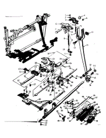 Feed Regulator Assembly parts for Kenmore Mechanical Sewing Machine 158.18023 (15818023, 158 18023) from AppliancePartsPros.com