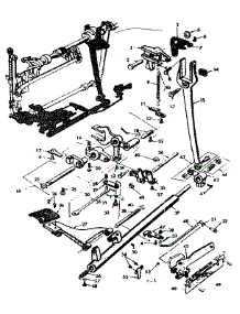 Feed Regulator Assembly parts for Kenmore Mechanical Sewing Machine 158.18031 (15818031, 158 18031) from AppliancePartsPros.com