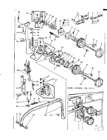 Dial Controls parts for Kenmore Mechanical Sewing Machine 158.18131 (15818131, 158 18131) from AppliancePartsPros.com