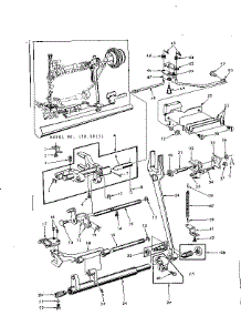 Feed Regulator Assembly parts for Kenmore Mechanical Sewing Machine 158.18131 (15818131, 158 18131) from AppliancePartsPros.com