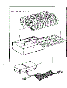 Pattern Disc And Foot Control parts for Kenmore Mechanical Sewing Machine 158.18131 (15818131, 158 18131) from AppliancePartsPros.com