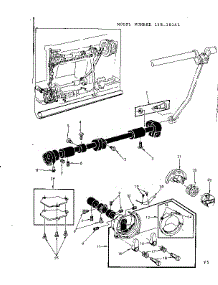 Shuttle Assembly parts for Kenmore Mechanical Sewing Machine 158.18141 (15818141, 158 18141) from AppliancePartsPros.com