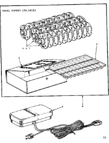 Pattern Disc And Foot Control parts for Kenmore Mechanical Sewing Machine 158.18150 (15818150, 158 18150) from AppliancePartsPros.com