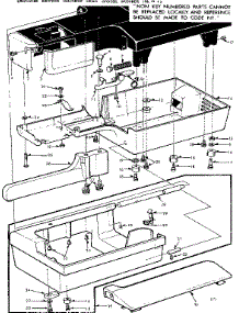 Base Assembly parts for Kenmore Mechanical Sewing Machine 158.19142 (15819142, 158 19142) from AppliancePartsPros.com