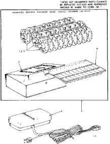 Pattern Disc And Foot Control parts for Kenmore Mechanical Sewing Machine 158.19142 (15819142, 158 19142) from AppliancePartsPros.com