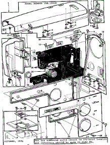 Unit Parts parts for Kenmore Mechanical Sewing Machine 158.19400 (15819400, 158 19400) from AppliancePartsPros.com