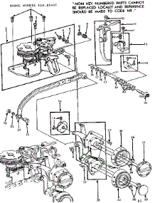 Dial Controls parts for Kenmore Mechanical Sewing Machine 158.19400 (15819400, 158 19400) from AppliancePartsPros.com