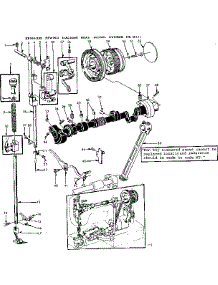 Presser Bar Assembly parts for Kenmore Mechanical Sewing Machine 158.19411 (15819411, 158 19411) from AppliancePartsPros.com