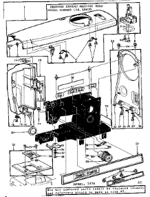 Unit Parts parts for Kenmore Mechanical Sewing Machine 158.19470 (15819470, 158 19470) from AppliancePartsPros.com