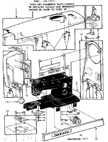 Unit Parts parts for Kenmore Mechanical Sewing Machine 158.19471 (15819471, 158 19471) from AppliancePartsPros.com