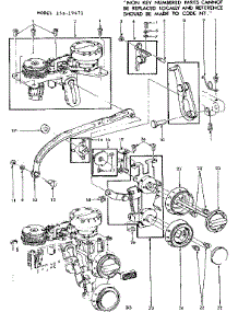 Dial Controls parts for Kenmore Mechanical Sewing Machine 158.19471 (15819471, 158 19471) from AppliancePartsPros.com